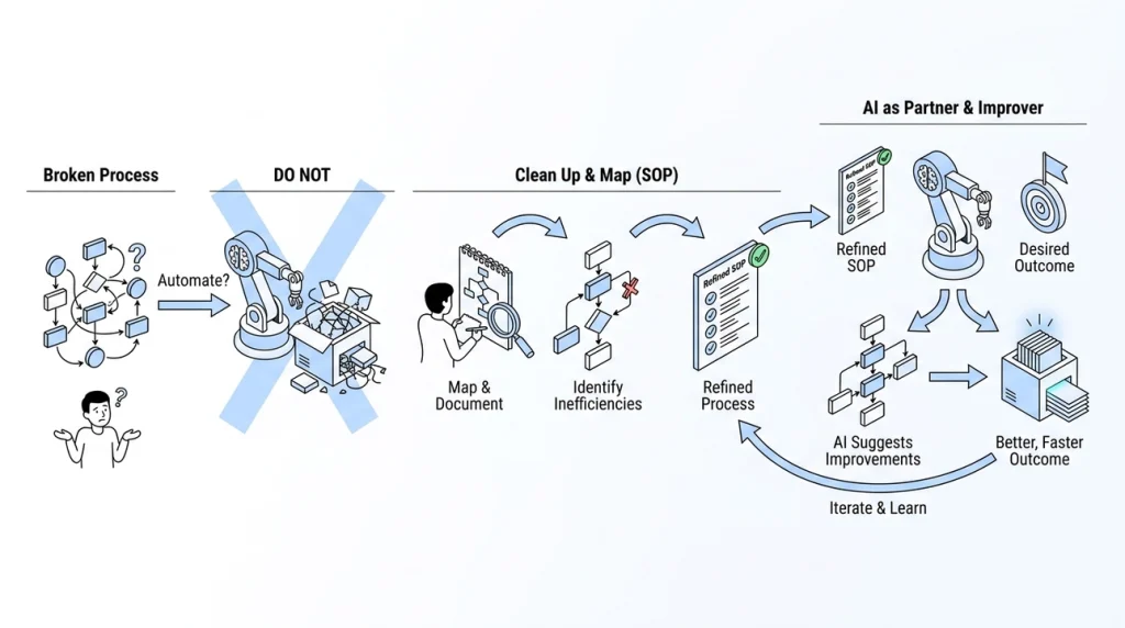 Document work processes into SOPs
